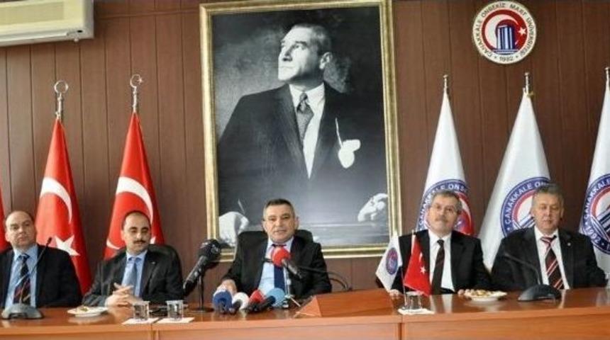 &Ccedil;om&uuml;&rsquo;n&uuml;n Yeni Rekt&ouml;r&uuml; G&ouml;reve Başladı