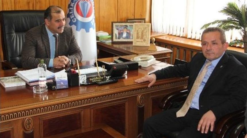 Ak Parti&rsquo;li Atılgan&rsquo;dan &Ccedil;elik - İş Sendikasına Ziyaret