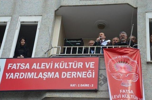 Fatsa Alevi Kültür Ve Yardımlaşma Derneği Açıldı