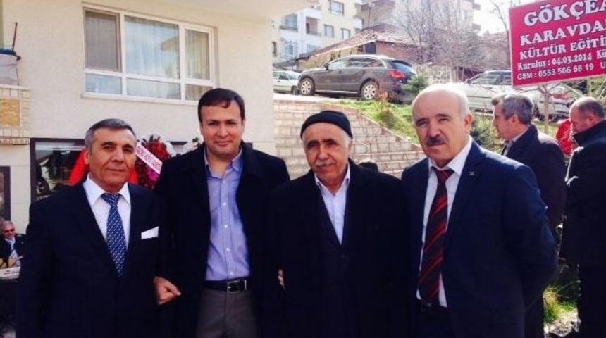 Karaca, G&ouml;k&ccedil;eağa&ccedil;lılarla Bir Araya Geldi