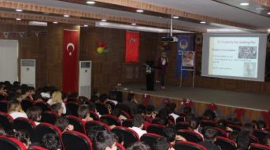 Diyetisyen Akın&rsquo;dan Ted &Ouml;ğrencilerine Obezite Semineri