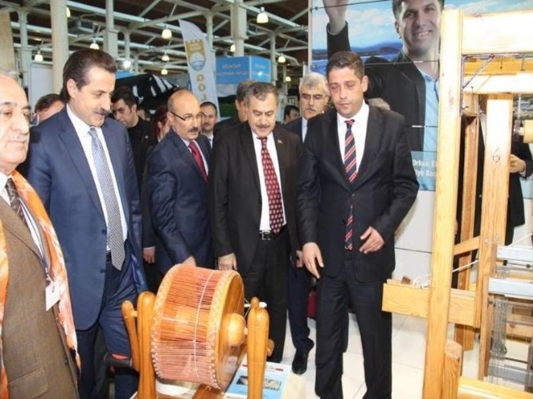 Bakan Eroğlu Ve Bakan &Ccedil;elik Feshane&rsquo;de Burdur&rsquo;u Ziyaret Etti