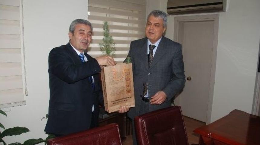Orman M&uuml;d&uuml;r&uuml;&rsquo;nden Kaymakam&rsquo;a Ziyaret