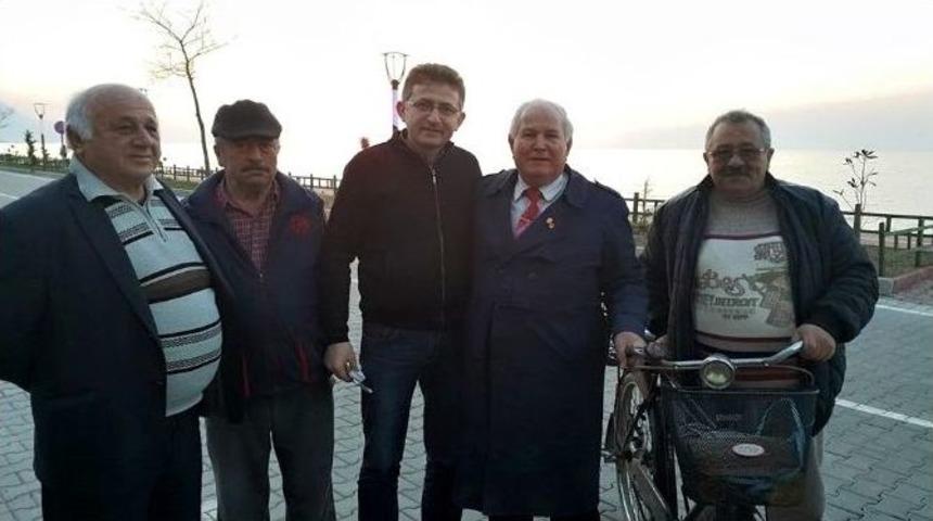 Sezgin G&uuml;lcan Cide İl&ccedil;esini Ziyaret Etti