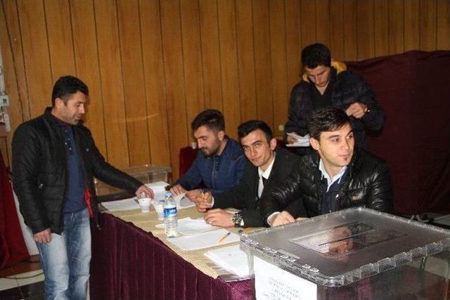 Ardahan’da Stk’lar Ak Parti’nin Temayül Yoklamasında Oy Kullandı