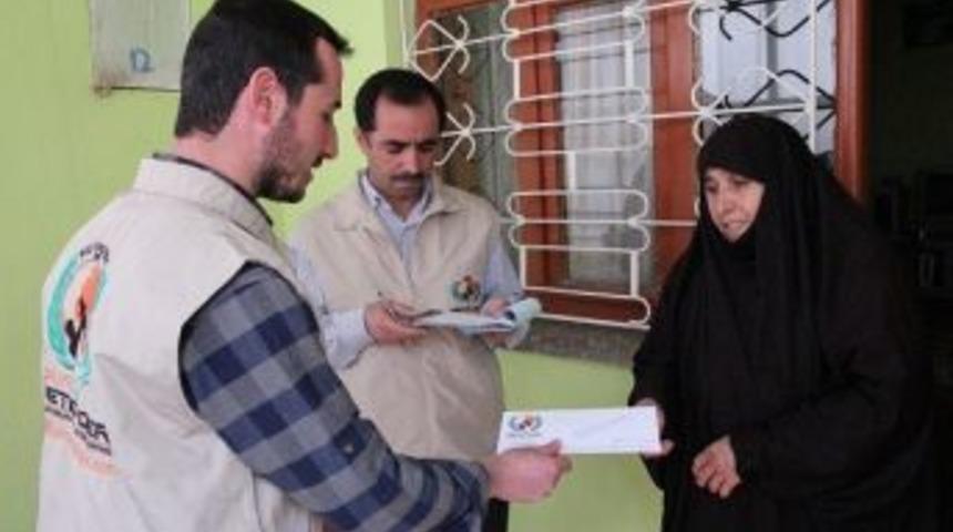 Yetim-der&rsquo;den Mağdurlara Nakdi Yardım