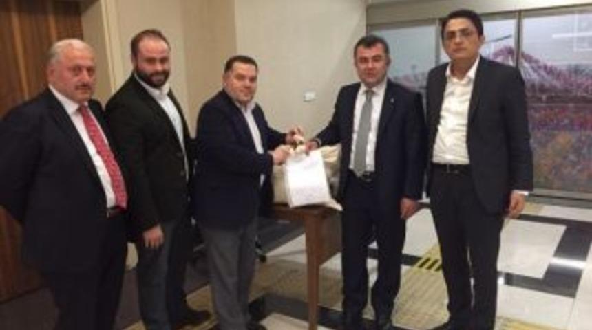 D&uuml;zce&rsquo;nin Stk Oyları Genel Merkeze Teslim Edildi