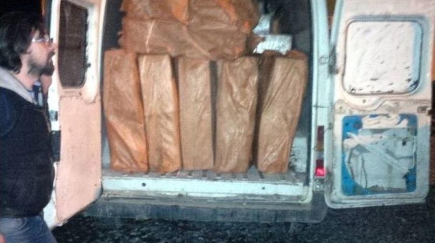 Hakkari&rsquo;de 74 Bin Paket Sigara Ele Ge&ccedil;irildi