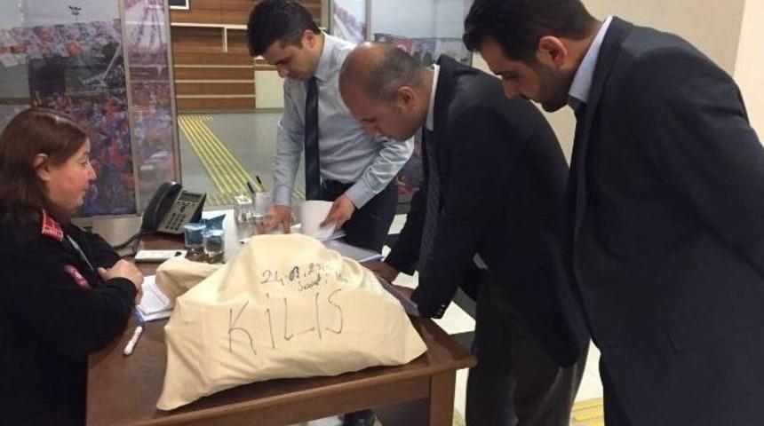 Stk&rsquo;ların Kullandığı Oy Pusuluları Genel Merkeze Teslim Edildi