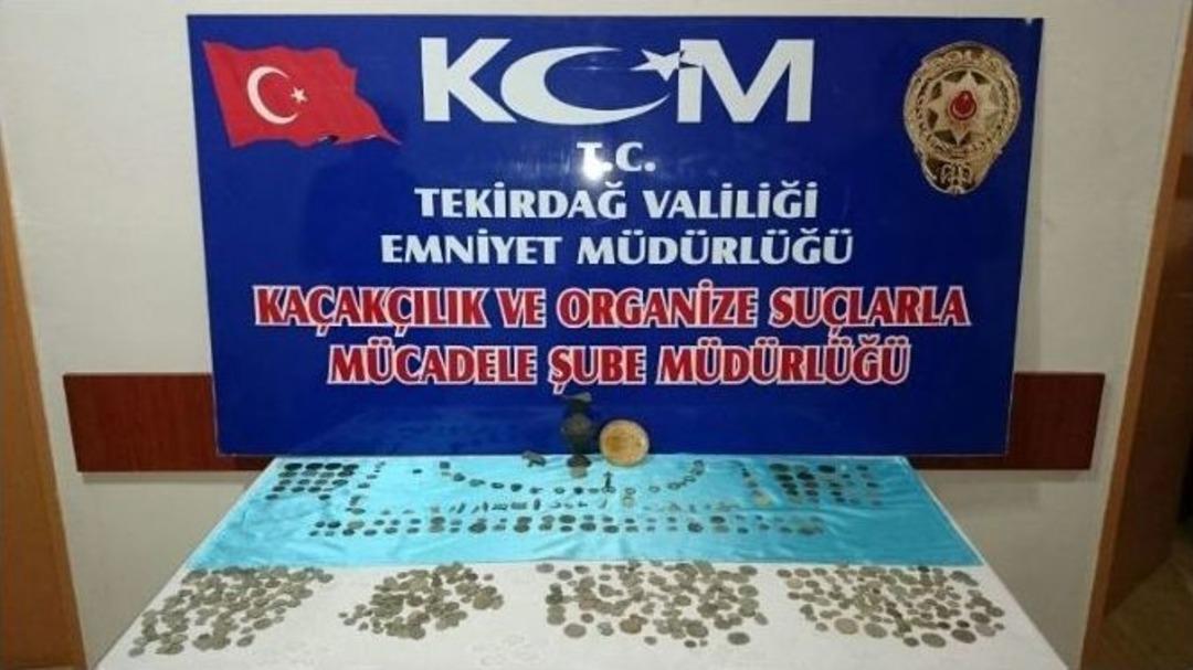 Tekirdağ&rsquo;da Tarihi Eser Operasyonu