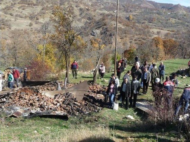 Tunceli’deki Yangında Cinayet Şüphesi