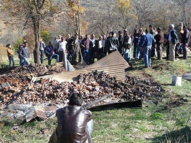 Tunceli’deki Yangında Cinayet Şüphesi