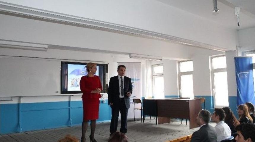 Sgk&rsquo;dan Okullara Bilgilendirme Toplantısı