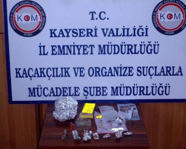 Kayseri’De Uyuşturucu Ticaretine 2 Tutuklama