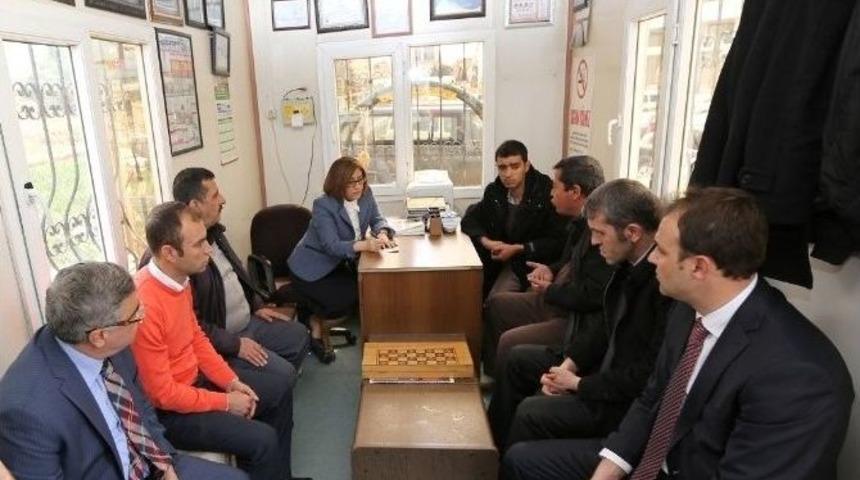 Başkan Şahin, Taksicilerle Biraraya Geldi