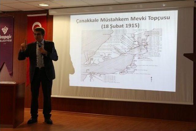"&ccedil;anakkale Zaferi Ve Cevat &Ccedil;obanlı Paşa" Konferansı 1