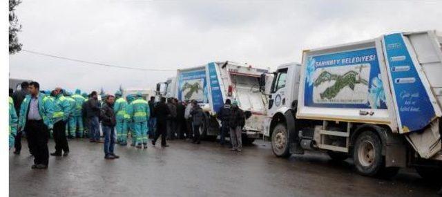 Gaziantep’Te Temizlik Işçileri Iş Bıraktı