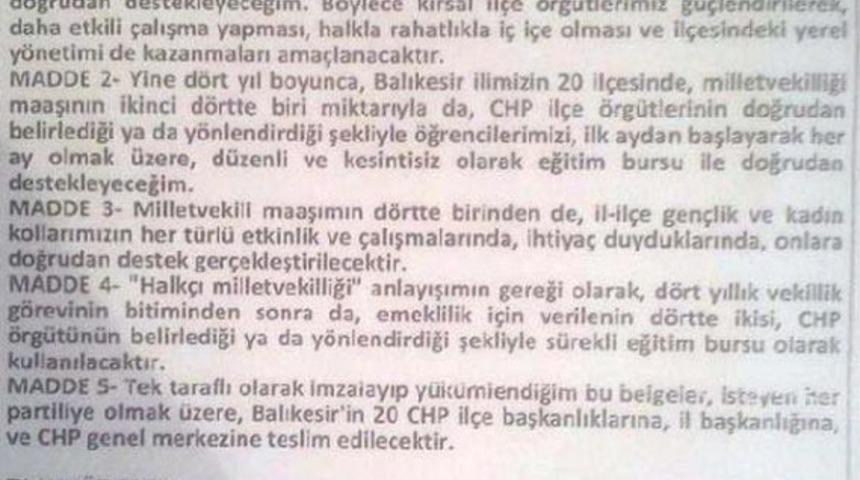 Chp'li Aday Adayı Se&ccedil;ilirse Maaşını Parti &Ouml;rg&uuml;t&uuml;yle Paylaşacak