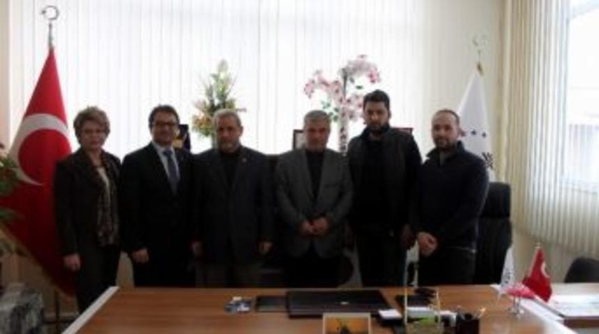 Ak Parti Aday Adayı Şakır, T&uuml;msiad&rsquo;ı Ziyaret Etti