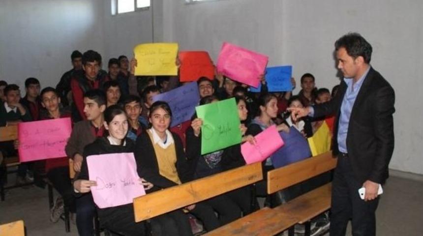 Silopi Mesleki Ve Teknik Anadolu Lisesi&rsquo;nde Bilgi Yarışması