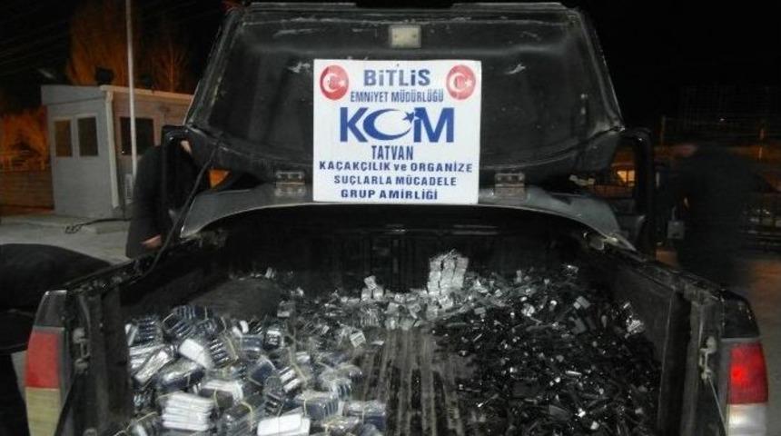 Bitlis&rsquo;te Ka&ccedil;ak&ccedil;ılık Operasyonları