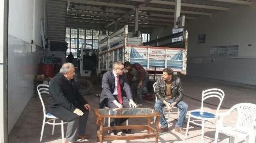 Kaymakam Sarı’dan Sanayi Esnafına Ziyaret