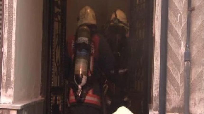 Yangın, Yaşlı Kadını Korkuttu