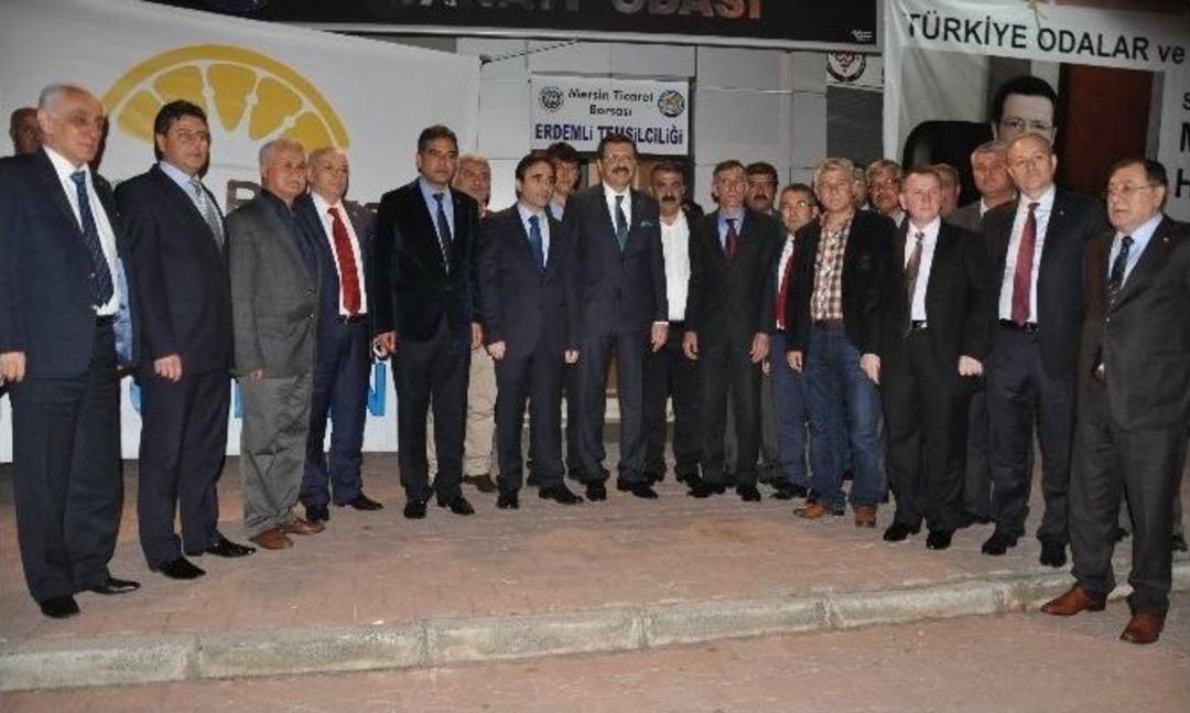 Tobb Başkanı Hisarcıklıoğlu, İş Adamlarına Kare Kodlu &Ccedil;eki Anlattı