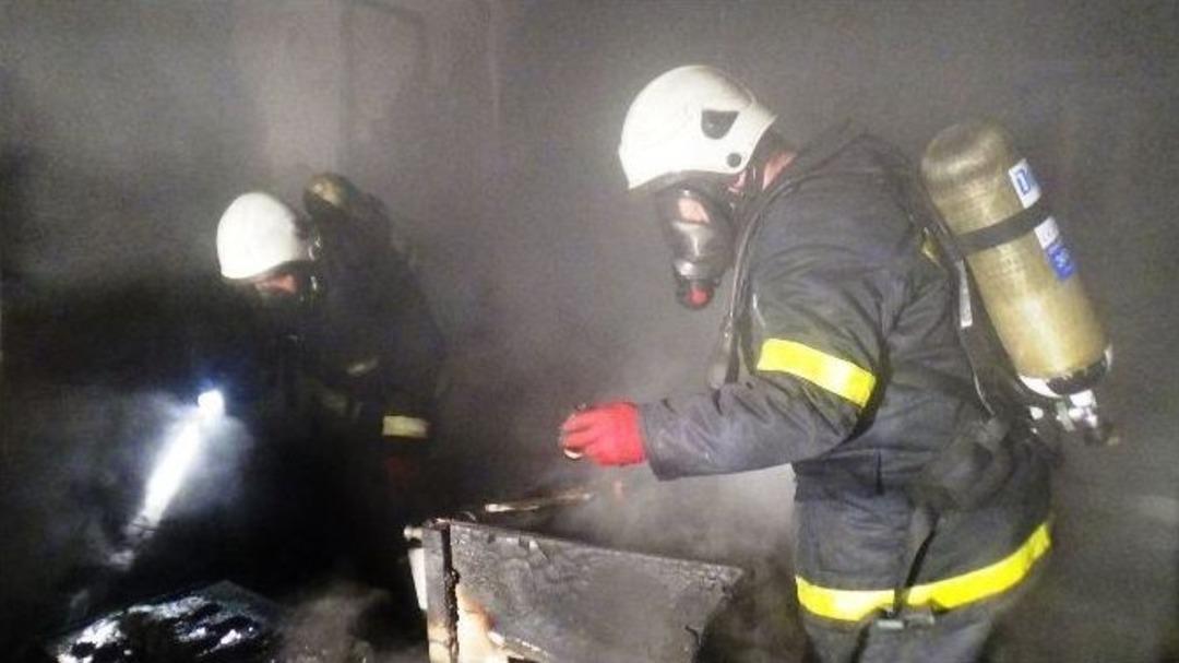 Malatya&rsquo;da Kargo Şirketinde Yangın