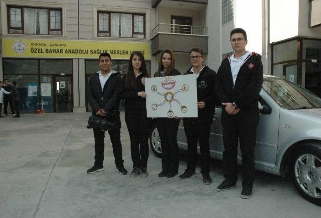 (&ouml;zel Haber) &Ouml;ğrenciler Emniyet Kemeri Farkındalığı İ&ccedil;in Kamera Karşısına Ge&ccedil;ti