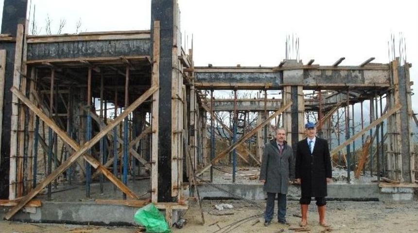 Başkan Kale, Kahvedağı Camisinde İncelemelerde Bulundu