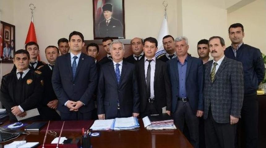 B&uuml;y&uuml;kşehir G&uuml;venlik&ccedil;ilerine Başarı Belgesi