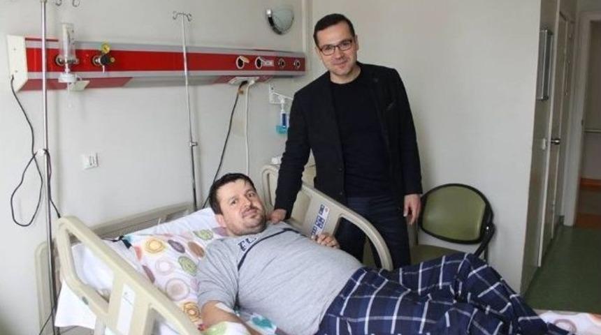 B&ouml;brek Taşı Hastası, Bir G&uuml;nde Taburcu Oldu