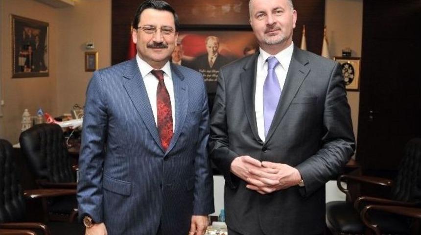 Gorajde M&uuml;ft&uuml;s&uuml;nden Başkan Ak&rsquo;a Teşekk&uuml;r Ziyareti