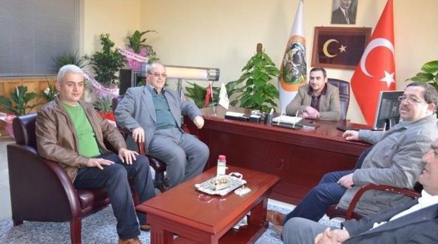 Oda Başkanlarından, S&uuml;t Birliğine Ziyaret