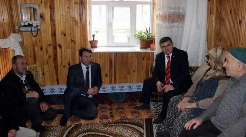 Beyşehir&rsquo;de Şehit Aileleri Ve Gazilere Ziyaret