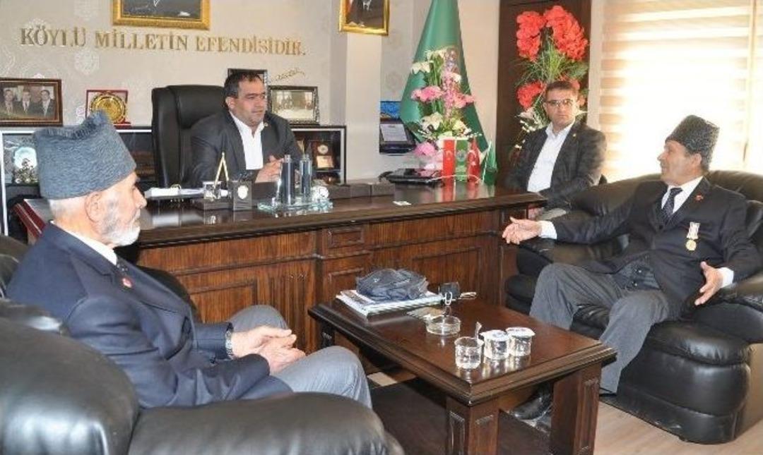 Gazilerden Başkan Ko&ccedil;ak&rsquo;a Ziyaret