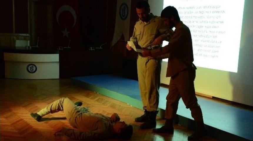 Şehit Sporcular Anıldı