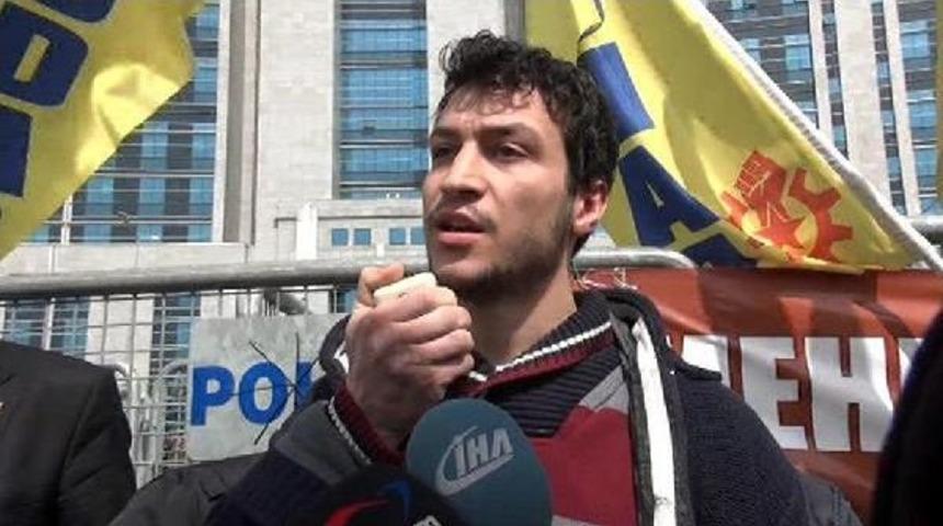 Olaylı Ayvalıtaş Davası Sonrası Adliye &Ouml;n&uuml;nde A&ccedil;ıklama