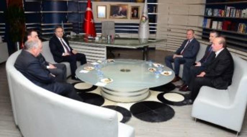 Vali Fidan&rsquo;dan Başkan Keleş&rsquo;e Ziyaret