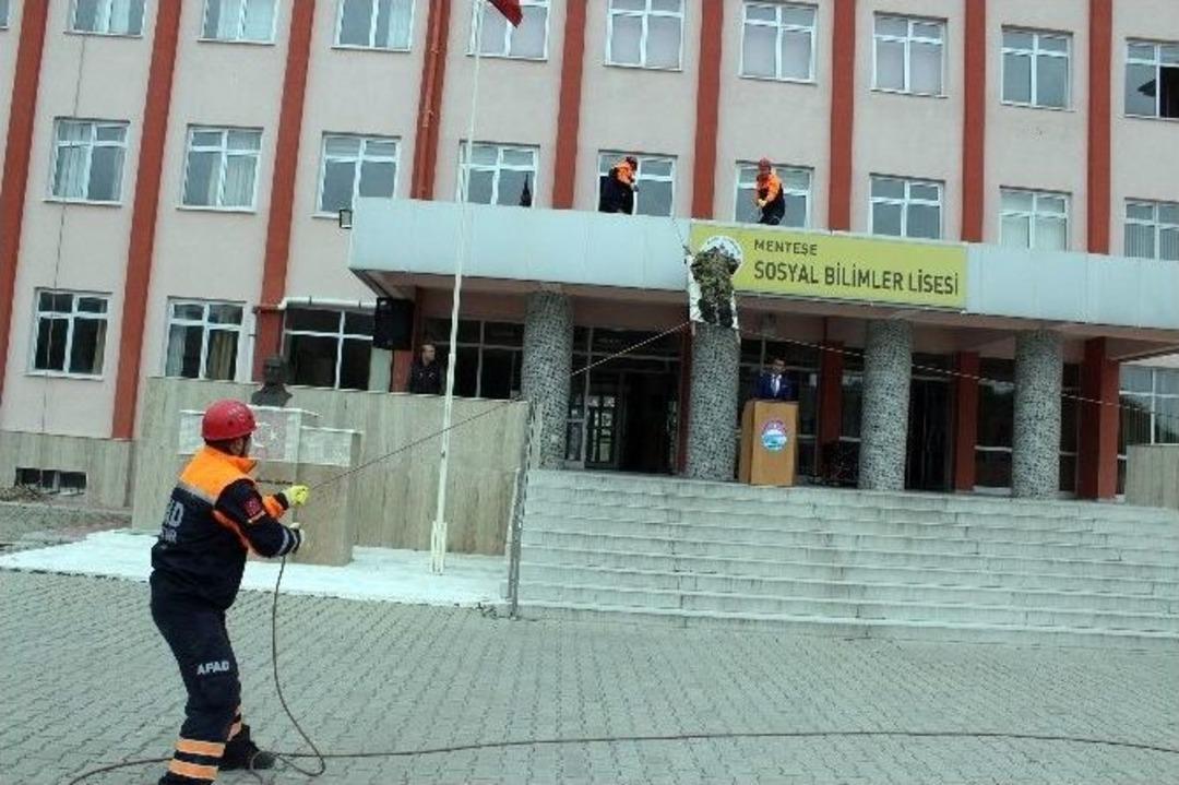 Muğla&rsquo;da Deprem Tatbikatı