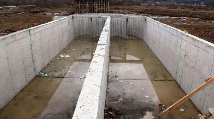 Kozcağız Arıtma Tesisi İnşaatı Hızla Devam Ediyor