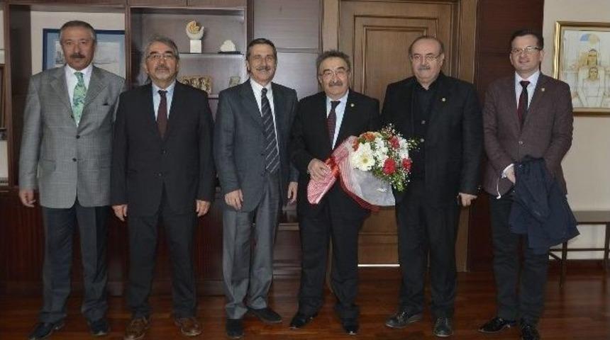 Ormancılardan Başkan Ata&ccedil;&rsquo;a Teşekk&uuml;r Ziyareti