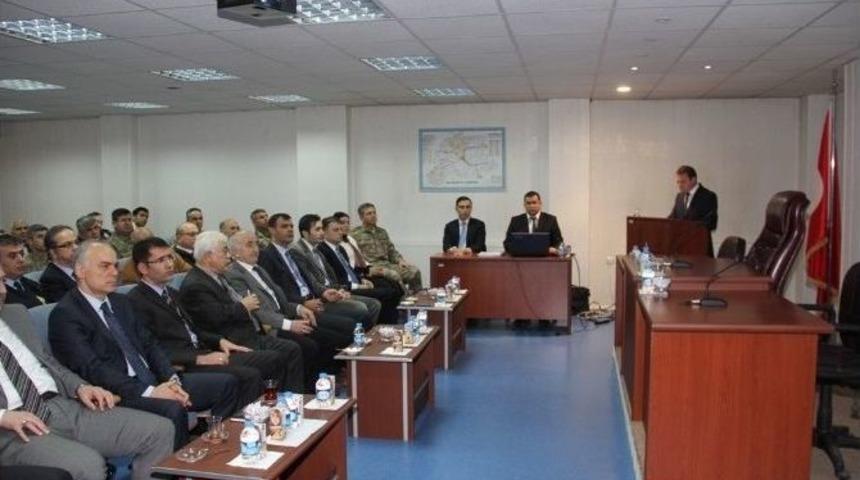 Se&ccedil;im &Ouml;ncesi Alınacak G&uuml;venlik Tedbirleri G&ouml;r&uuml;ş&uuml;ld&uuml;