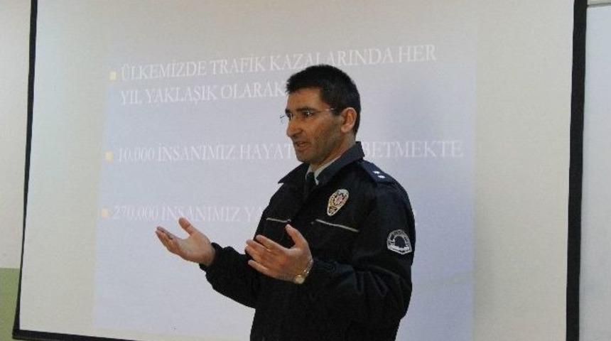 Myo &Ouml;ğrencilerine Trafik Semineri