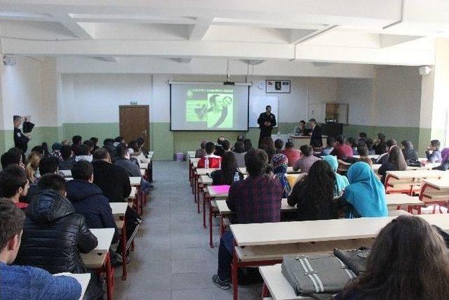 Myo Öğrencilerine Trafik Semineri