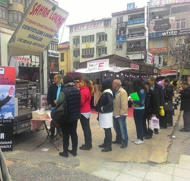 Milletvekili Özdağ Yazıcıoğlu İçin Lokma Döktürdü