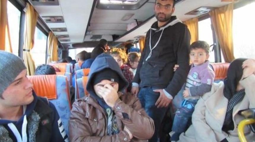 Edirne&rsquo;De 124 Ka&ccedil;ak Yakalandı