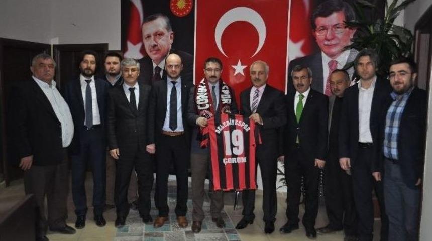 &Ccedil;orum Belediyespor&rsquo;dan Bekiroğlu&rsquo;na Ziyaret