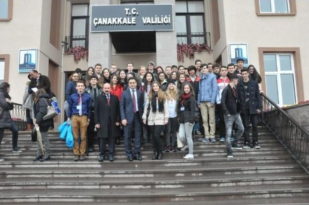 Kardeş Okul &Ouml;ğrencileri &Ccedil;anakkale&rsquo;de